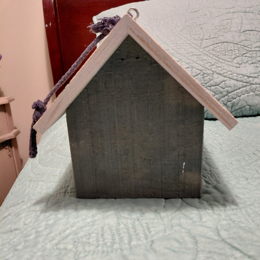 Birdhouse Blue, Gray and White with Classic Decor Accents Home Decor - Picture 2 of 6